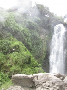 Der Wasserfall Peguche