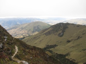 kleiner Ausblick auf den Rückweg und die Umgebung
